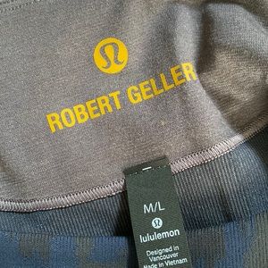 Lululmeon x Robert Geller collab sweatshirt